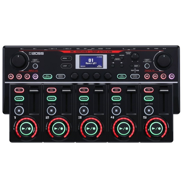 Boss Desktop-Loopstation zur Steuerung per Hand